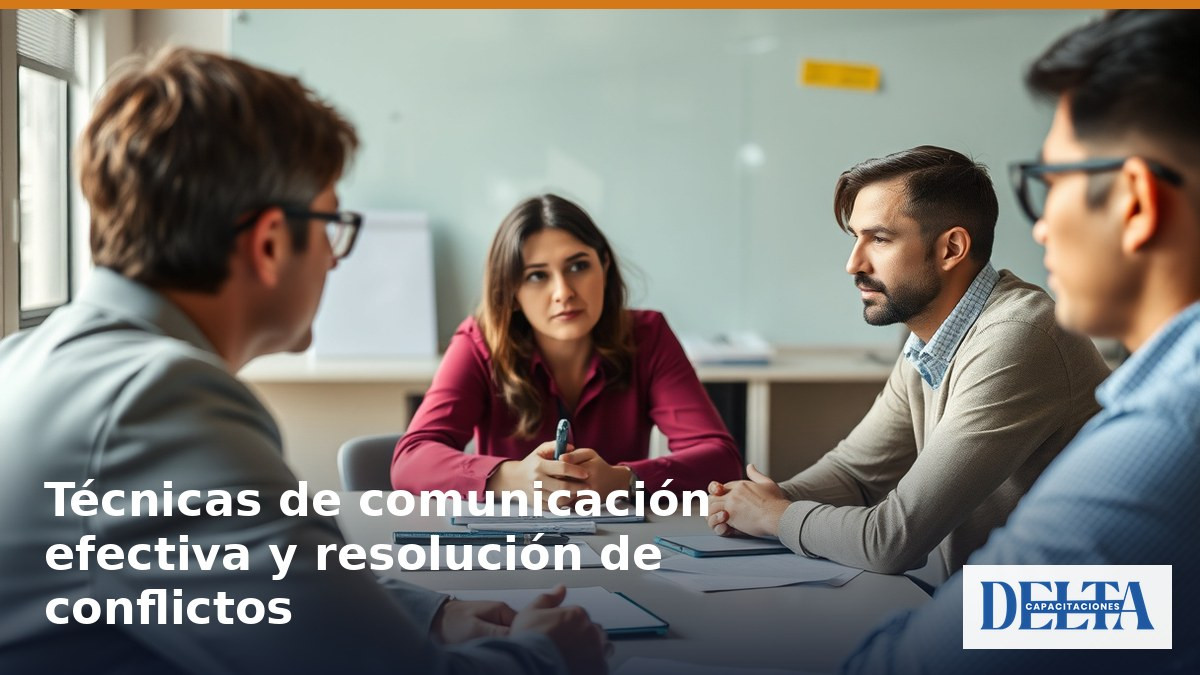 Técnicas de comunicación efectiva y resolución de conflictos