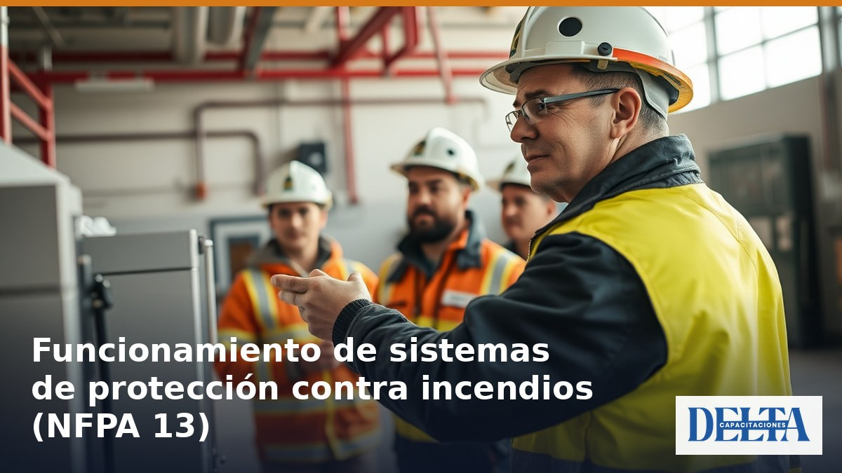 Funcionamiento de sistemas de protección contra incendios (NFPA 13)