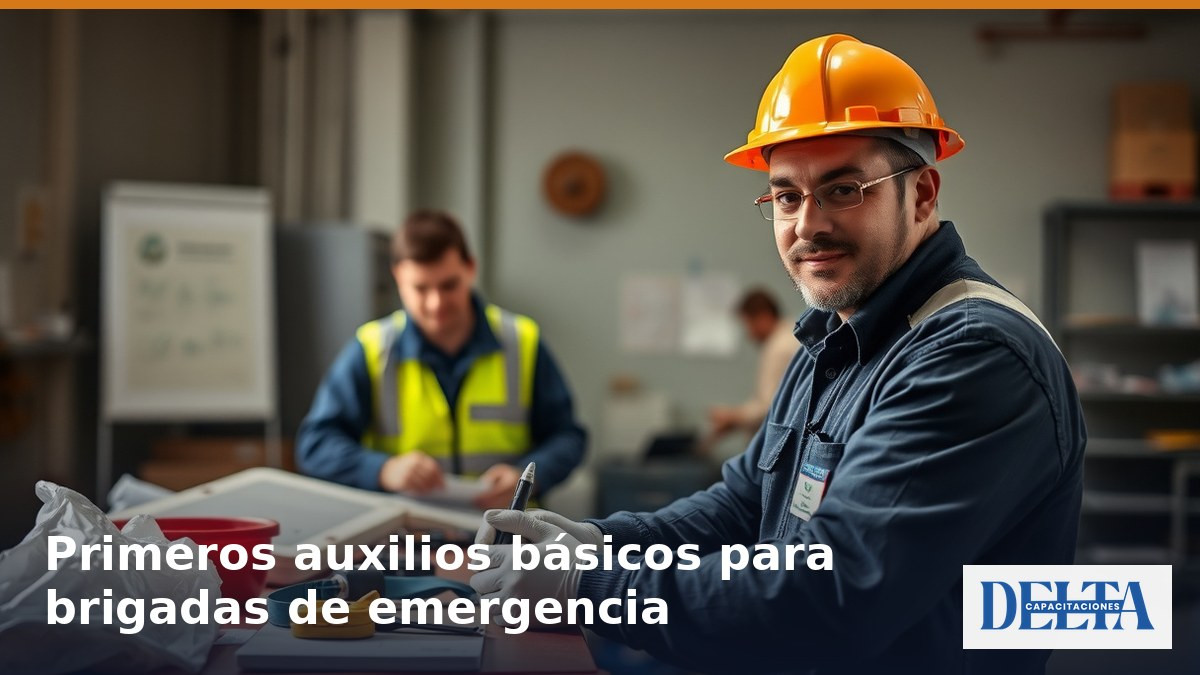 Primeros auxilios básicos para brigadas de emergencia