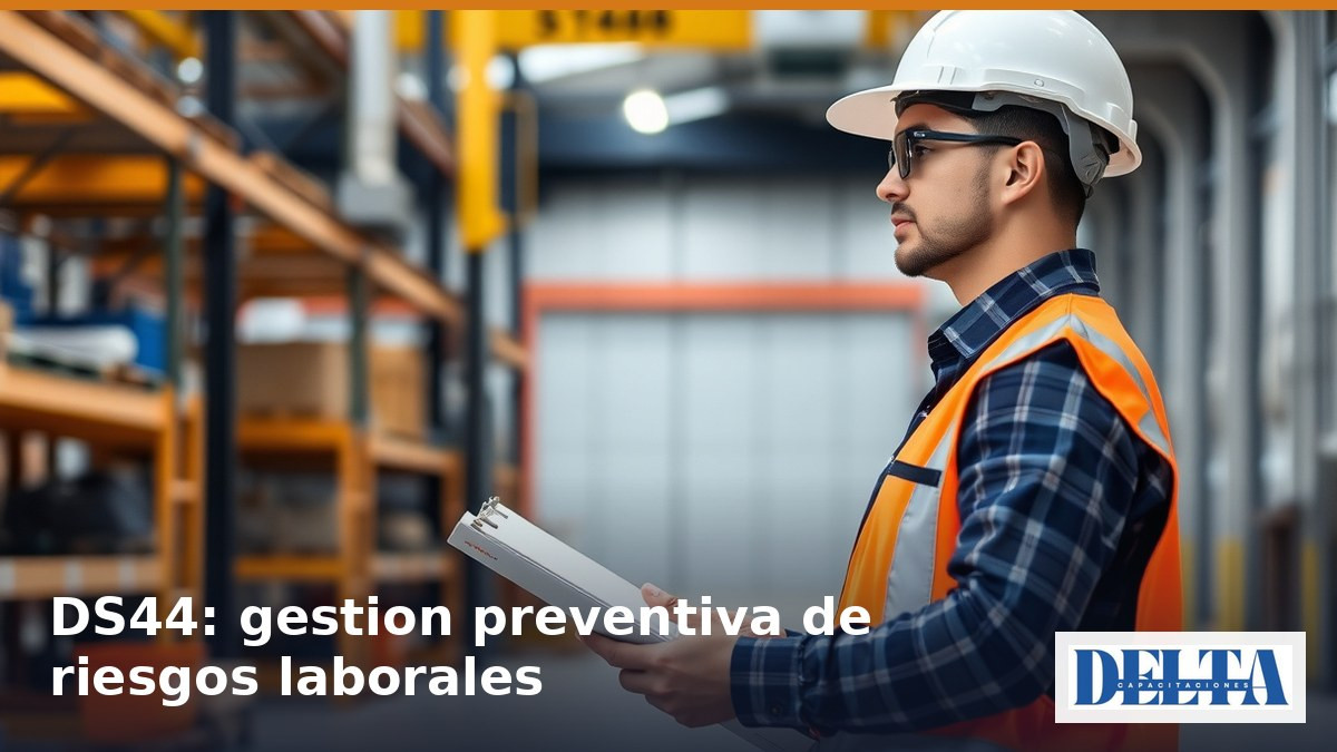 Gestión preventiva de los riesgos laborales para un entorno de trabajo seguro y saludable (Ds 44/2024 Mintrab).